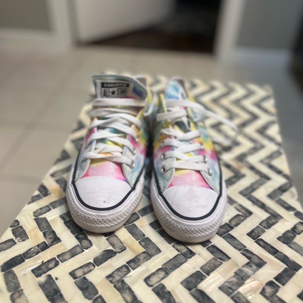 Tye-Dye New Converse size 7